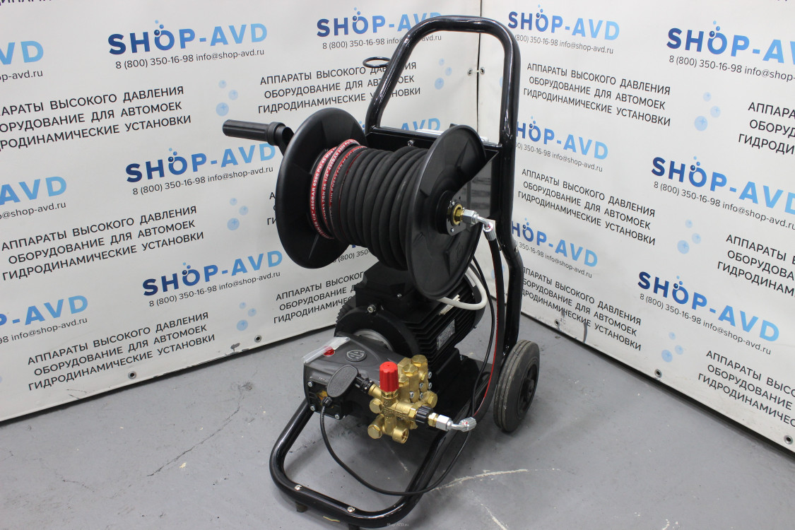 АВД Тритон AR 15/200 TS 5.5 R (На тележке с барабаном)