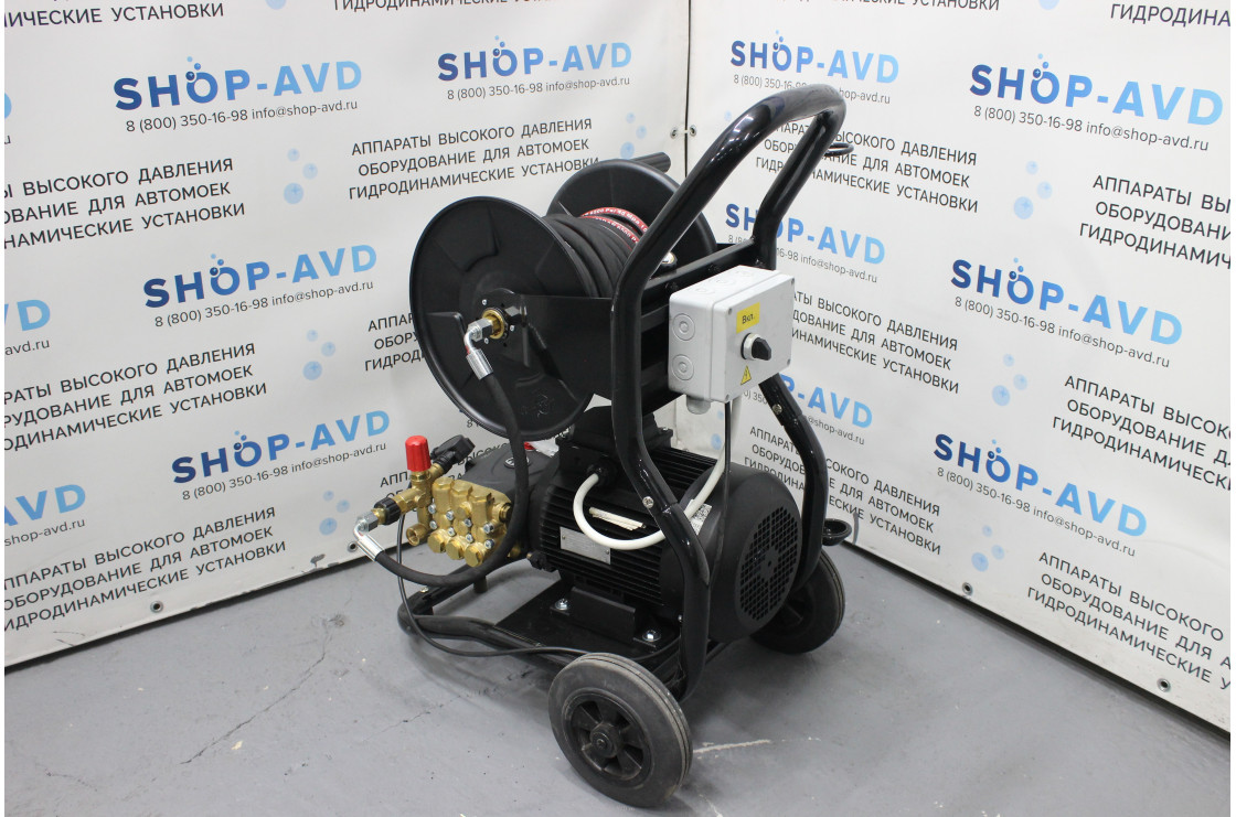 АВД Тритон AR 15/200 TS 5.5 R (На тележке с барабаном)