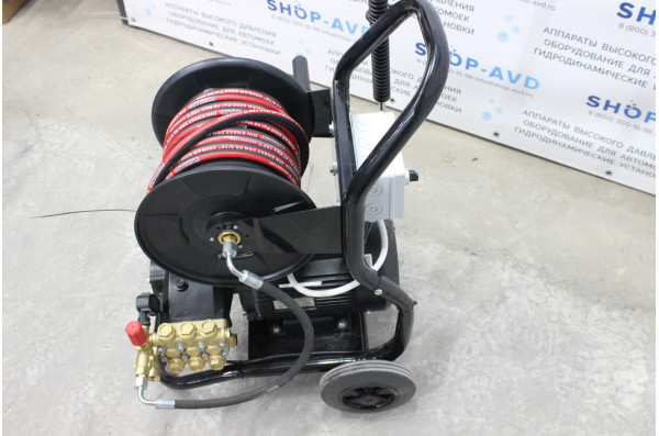 АВД Тритон H 15/200 BP 5.5 R (на тележке с барабаном)