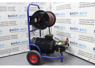 АВД Тритон H 21/200 TS 7.5 T (на тележке с барабаном)
