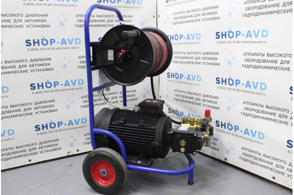 АВД Тритон H 21/200 TS 7.5 T (на тележке с барабаном)