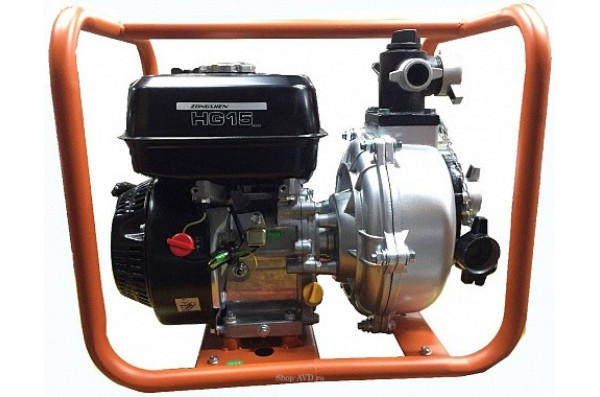 Мотопомпа бензиновая ZONGSHEN HG 15