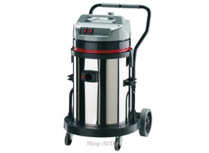 MEC WD 62/3 ST для сух. и влажн. уборки, с тележкой,мет.бак,3 турб,3500Вт,62 л. полн. компл.
