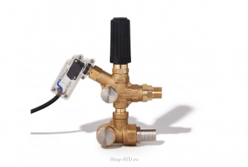 Регулятор высокого давления VB25B с микровыключателем, вход 1/2внут + елочка. Выход 3/8внеш