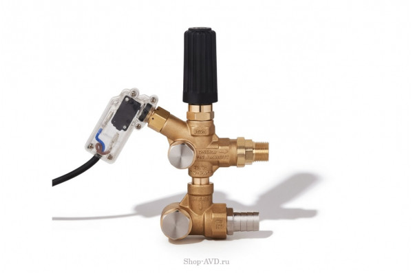 Регулятор высокого давления VB25B с микровыключателем, вход 1/2внут + елочка. Выход 3/8внеш