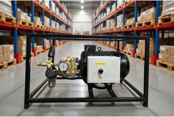 АВД Тритон M 21.25 TS 11 T (на раме, с манометром, фильтром, электрикой и теплозащитой)