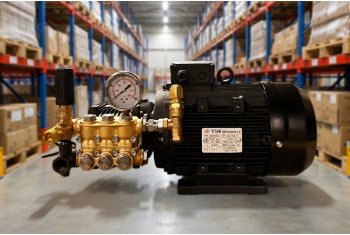 Моноблок Тритон TOR ВМ 12.18 ВР 4 Т (с манометром, с аварийным регулятором давления SVL17 170 бар, без электрики)