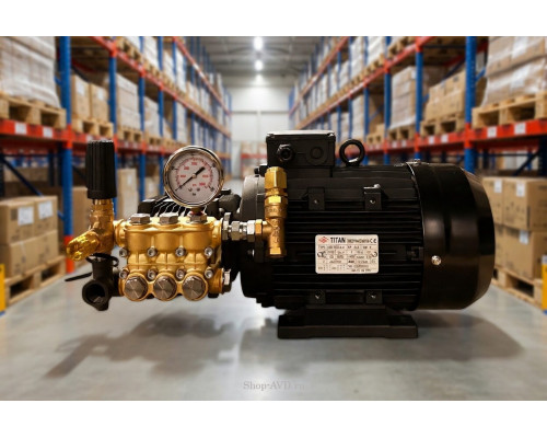 Моноблок Тритон TOR ВМ 12.18 ВР 4 Т (с манометром, с аварийным регулятором давления SVL17 170 бар, без электрики)