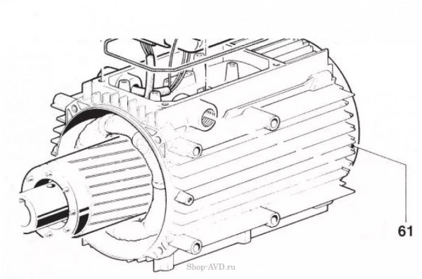 Статор для двигателя