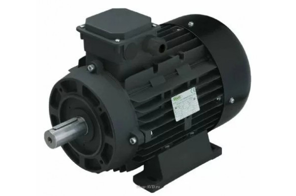 Двигатель 15 кВт H160M вал d42мм с напольной установкой