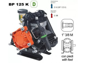 Насос мембранный Comet серия BP125 D 1" (117 л/мин; 20 бар)