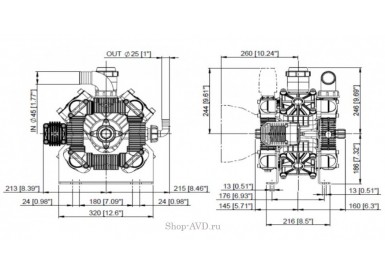 Насос POLY 2200 VD V.ECO