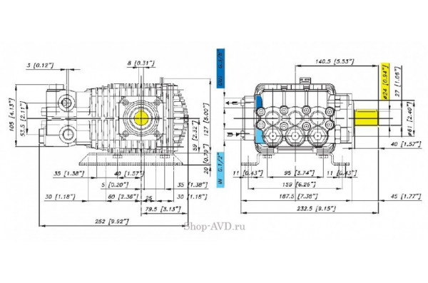 Насос TML 2028-НР
