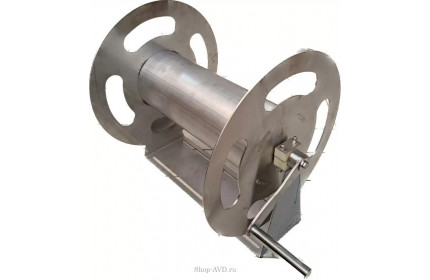 Барабан (под 100м, нерж, настенный, вход 1/4 г., выход 1/4 г.) без поворотного фитинга