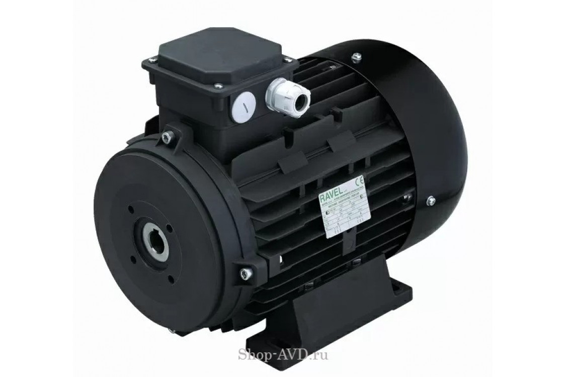 Двигатель 5.5 кВт 380B,H112 полый вал d24мм, фланец насоса 87 мм. 1830A