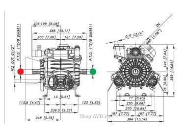 Насос PBO 1 1250 VD