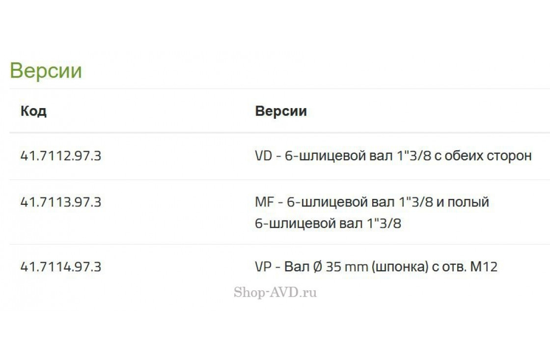 Насос PBO*1 1540 VD