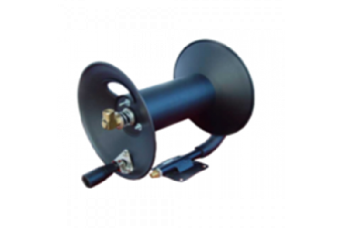 Катушка для шланга высокого давления, окрашенная сталь, вместимость 3/8 50m, 275bar, 3/8внеш-3/8внут