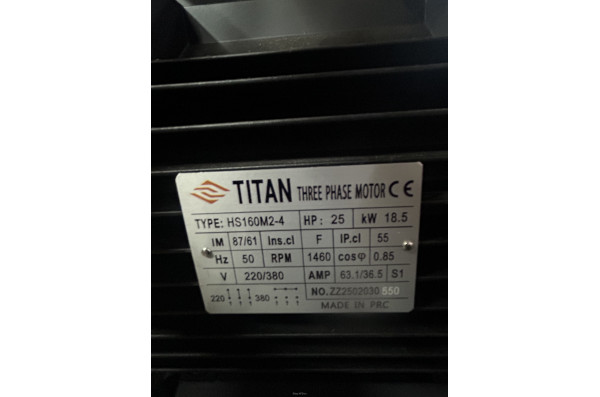 АВД Тритон T 15/600 Ti 18.5 T ( на раме, электрика с теплозащитой,манометр)