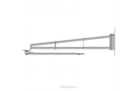 Поворотная консоль (труба) для грузовых моек, 4/1.75 м, нерж. сталь