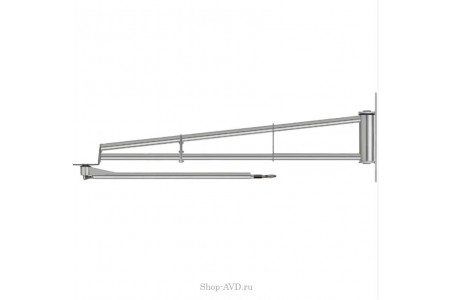 Поворотная консоль (труба) для грузовых моек, 4/2 м, нерж. сталь