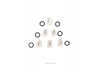 Комплект клапанов высокого давления с уплотнительными резинками (6 шт.) AACA-1 (KIT) 