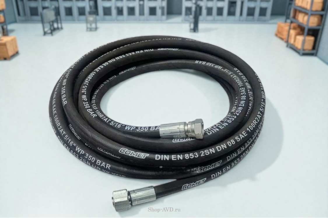Рукав высокого давления Comet 2SN6; 22х1,5 г- 1/2г; 10м