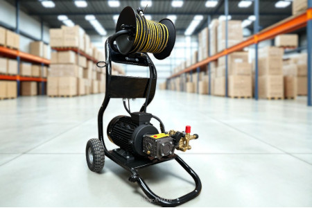 АВД Тритон М 21/250 ВР 11 ( на тележке, катушка 30 м, аварийный клапан, манометр, фильтр)