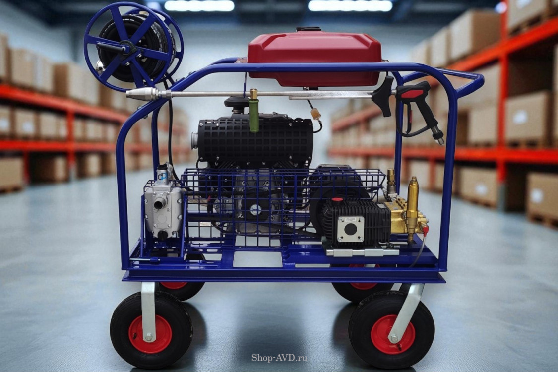 Гидродинамическая машина Тритон 30/500 Б + Мотопомпа