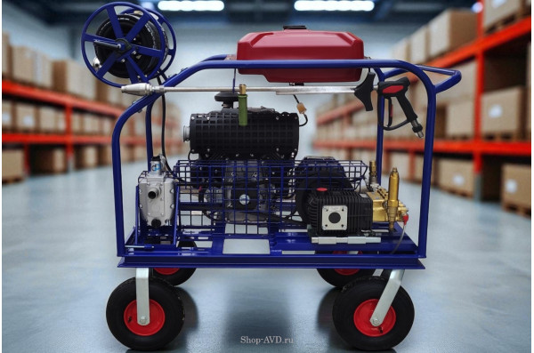 Гидродинамическая машина Тритон 30/500 Б + Мотопомпа