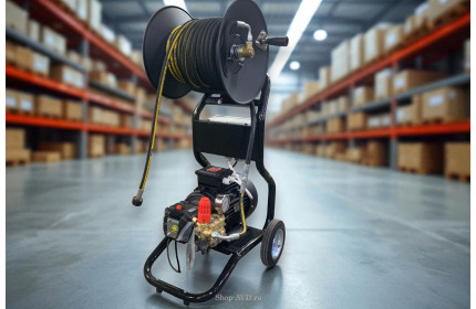 АВД Тритон Т 15/200 TS 5.5 Т (На тележке с барабаном + фильр+ переходник)