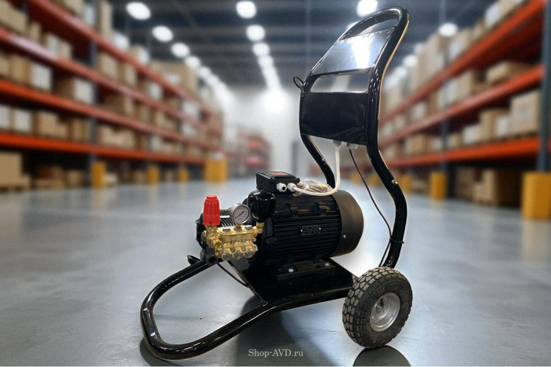 АВД Тритон Т 15/250 TS 7.5 Т (на тележке, с манометром, электрика с теплозащитой)