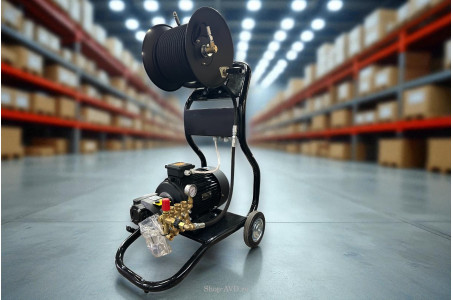 АВД ТРИТОН H 21/200 TS 7.5 T   (на тележке, электрика с теплозащитой)