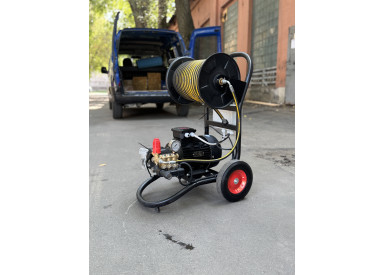 АВД Тритон Т 15/200 TS 5.5 Т (на тележке + электрика с тепловым реле + Выключатель потока + фильтр)