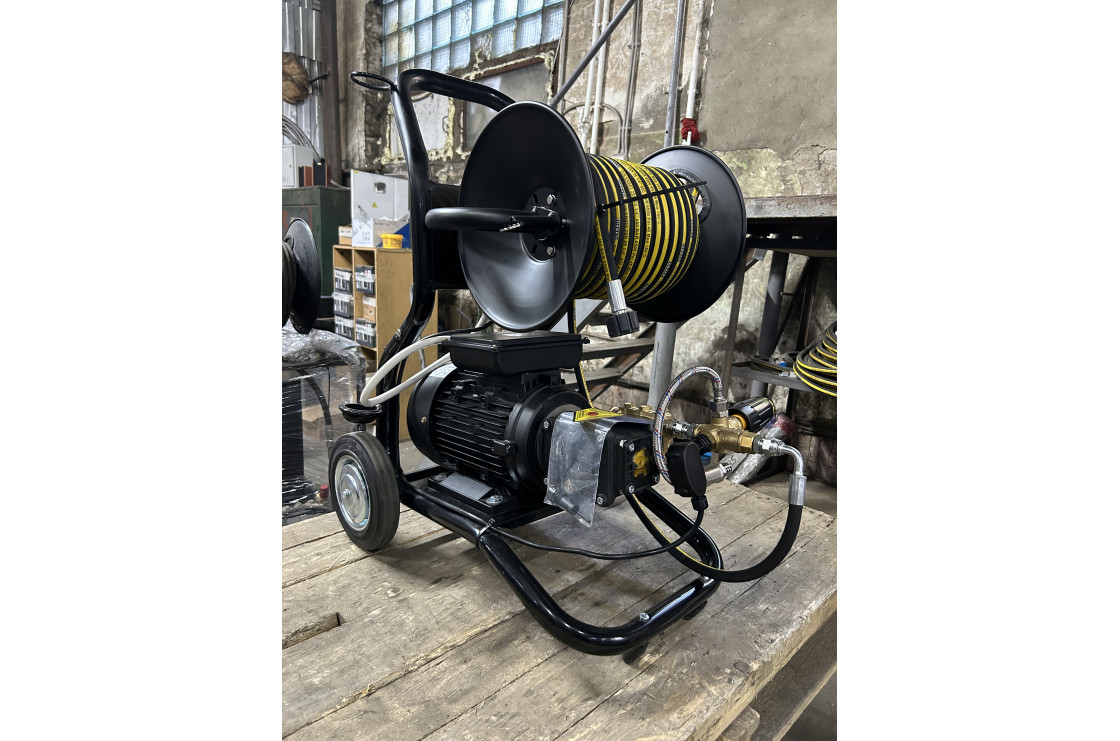 АВД ТРИТОН AR 14/16 TS 3.0 T (тележка-кисар + катушка 30 м + блок электрики с тепловым реле + фильтр + переходник )