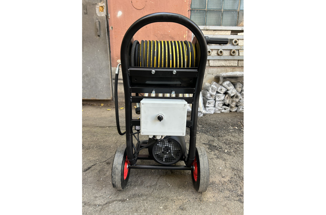 АВД Тритон Т 15/200 TS 5.5 Т (на тележке + электрика с тепловым реле + Выключатель потока + фильтр)