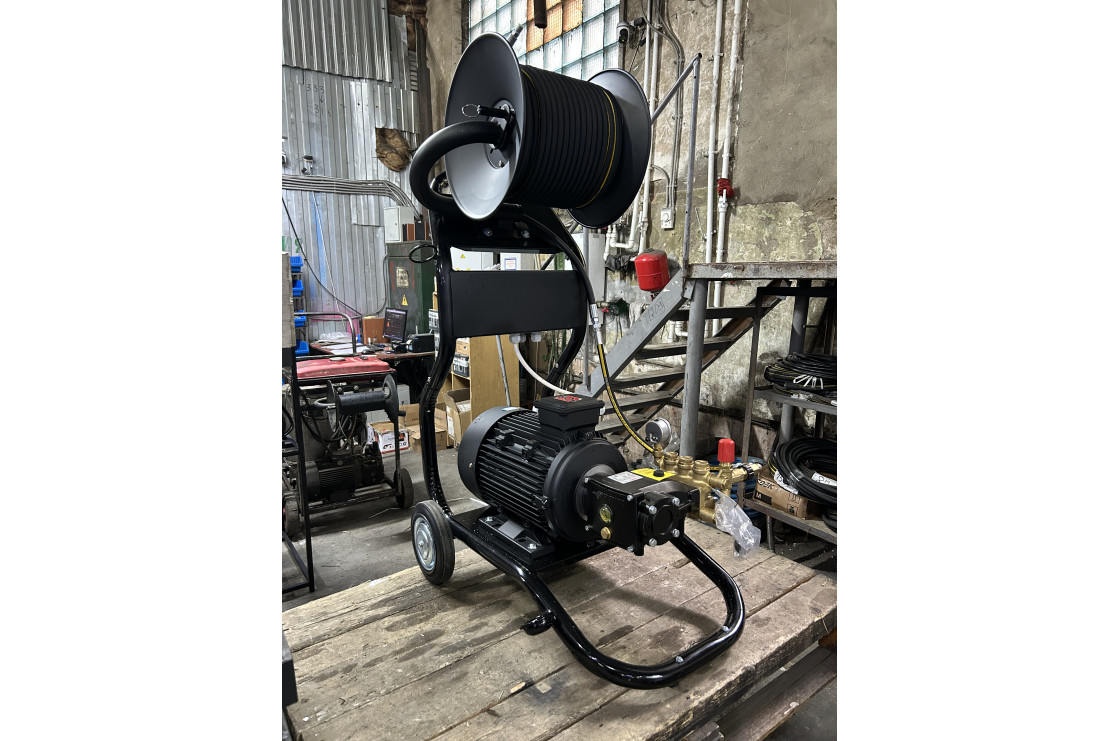 АВД ТРИТОН H 21/200 TS 7.5 T   (на тележке, электрика с теплозащитой)