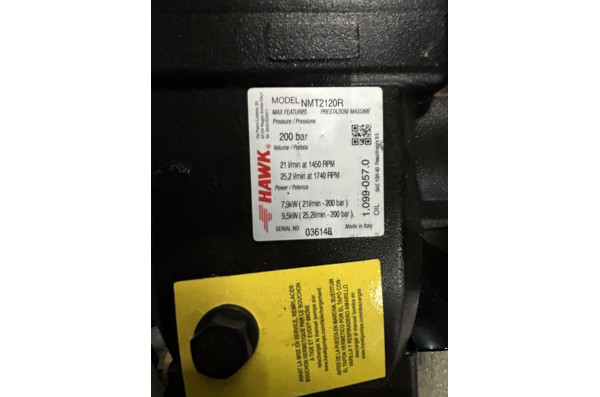 АВД ТРИТОН H 21/200 TS 7.5 T   (на тележке, электрика с теплозащитой)