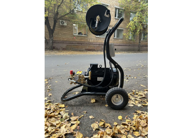 АВД Тритон М 21/250 ВР 11 ( на тележке, катушка 30 м, аварийный клапан, манометр, фильтр)