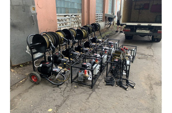 АВД Тритон T15/200 TS 5.5 T ( на раме, термоклапан, электрика с теплозащитой IP 65 380 в, провод 4х-жильный 3 метра)