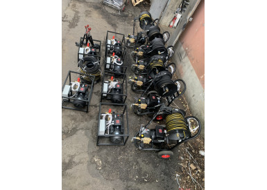 АВД Тритон T15/200 TS 5.5 T ( на раме, термоклапан, электрика с теплозащитой IP 65 380 в, провод 4х-жильный 3 метра)