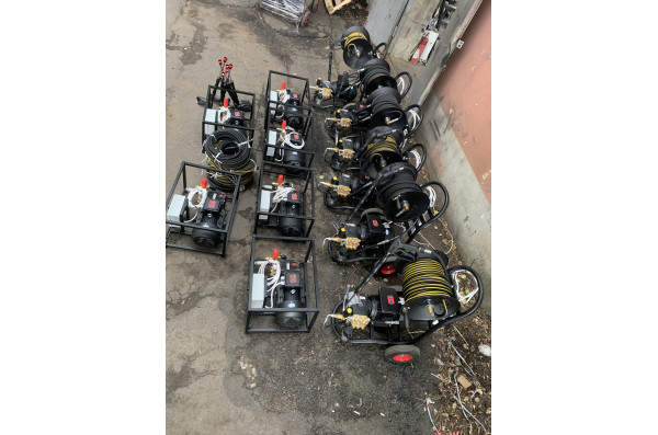 АВД Тритон T15/200 TS 5.5 T ( на раме, термоклапан, электрика с теплозащитой IP 65 380 в, провод 4х-жильный 3 метра)