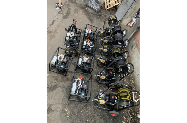 АВД Тритон T15/200 TS 5.5 T ( на раме, термоклапан, электрика с теплозащитой IP 65 380 в, провод 4х-жильный 3 метра)