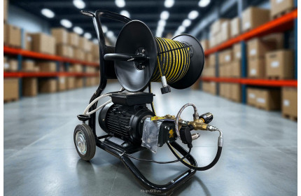 АВД ТРИТОН AR 14/16 TS 3.0 T (тележка-кисар + катушка 30 м + блок электрики с тепловым реле + фильтр + переходник )