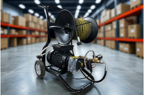 АВД ТРИТОН AR 14/16 TS 3.0 T (тележка-кисар + катушка 30 м + блок электрики с тепловым реле + фильтр + переходник )