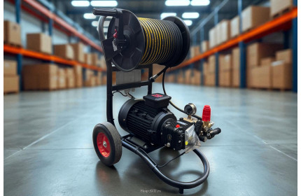 АВД Тритон Т 15/200 TS 5.5 Т (на тележке + электрика с тепловым реле + Выключатель потока + фильтр)