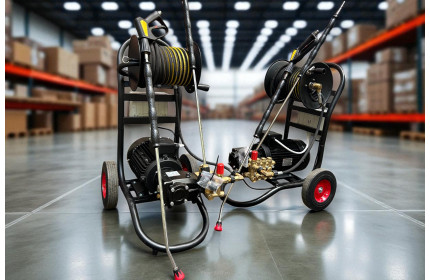 АВД ТРИТОН Н 21/200 TS Т 7.5 (на тележке с барабаном)