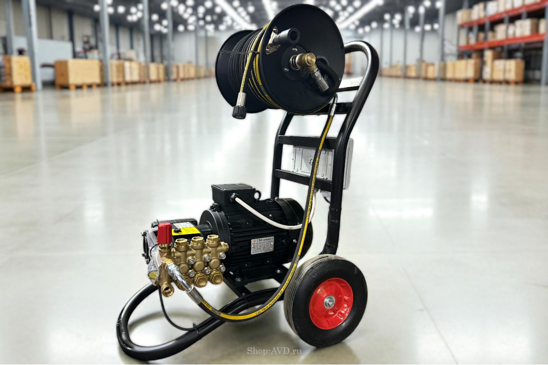 АВД Тритон Н 15/200 TS 5.5 (на тележке + катушка)