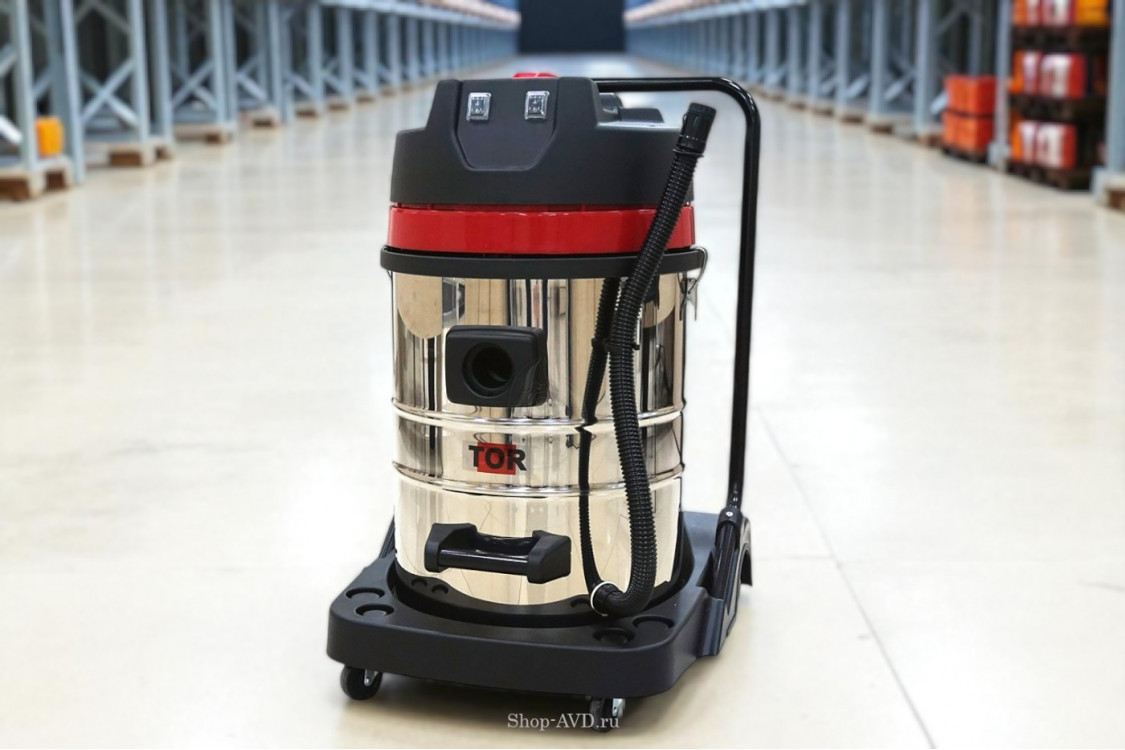 Пылеводосос TOR WL70-70L3B INOX 3-х турбинный