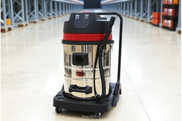 Пылеводосос TOR WL70-70L3B INOX 3-х турбинный